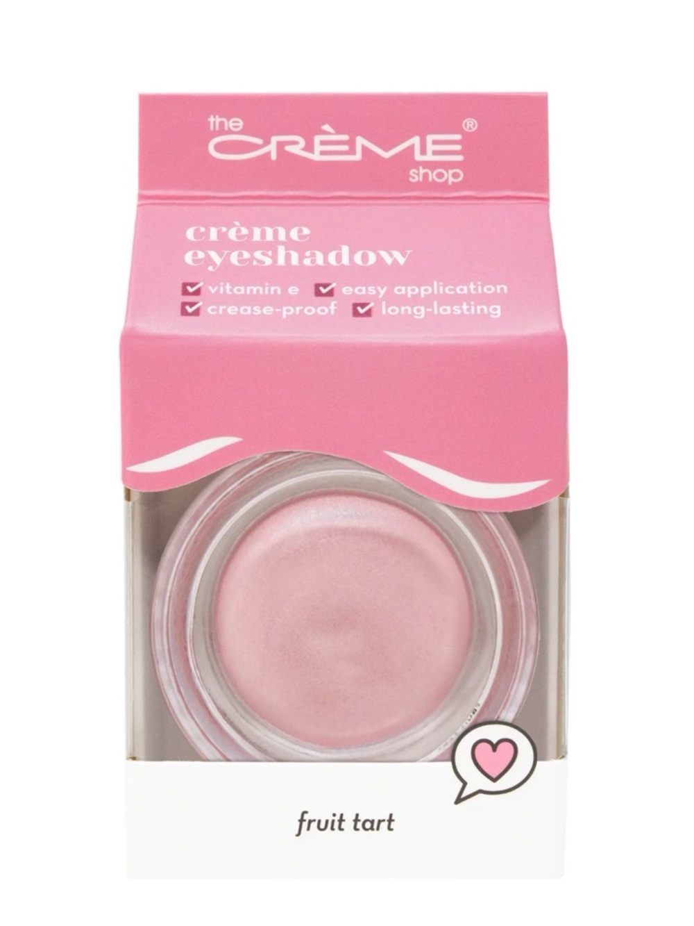 NWT The Creme Shop Fruit Tart Crème Eyeshadow - Pink